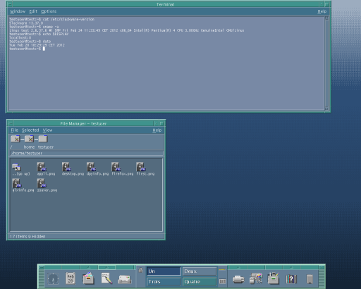 CDE Screenshot : Linux version